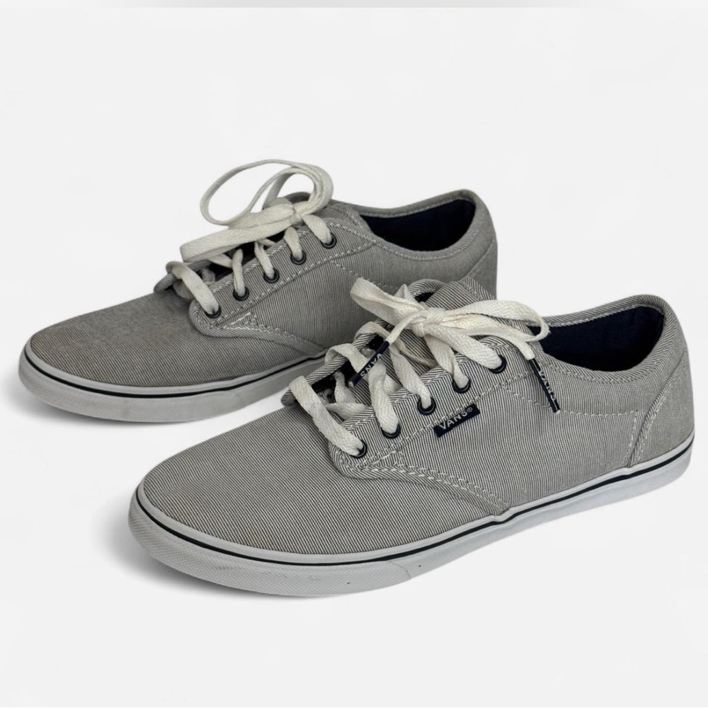 Women's Atwood Vansโ Pinstripe Skater Shoes